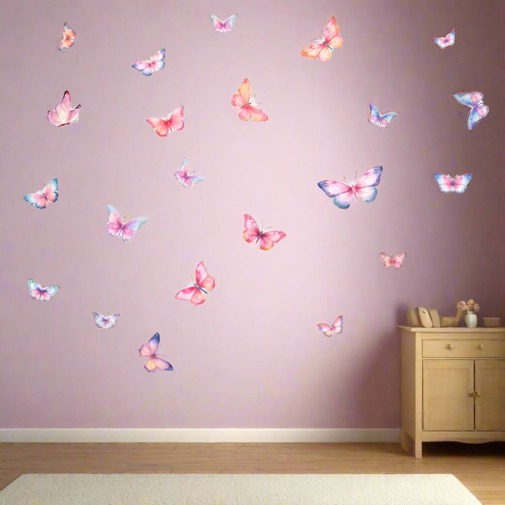 Décoration Murale - ButterfliesSticker™ - MultiColore - Shop Paraiso Bébe