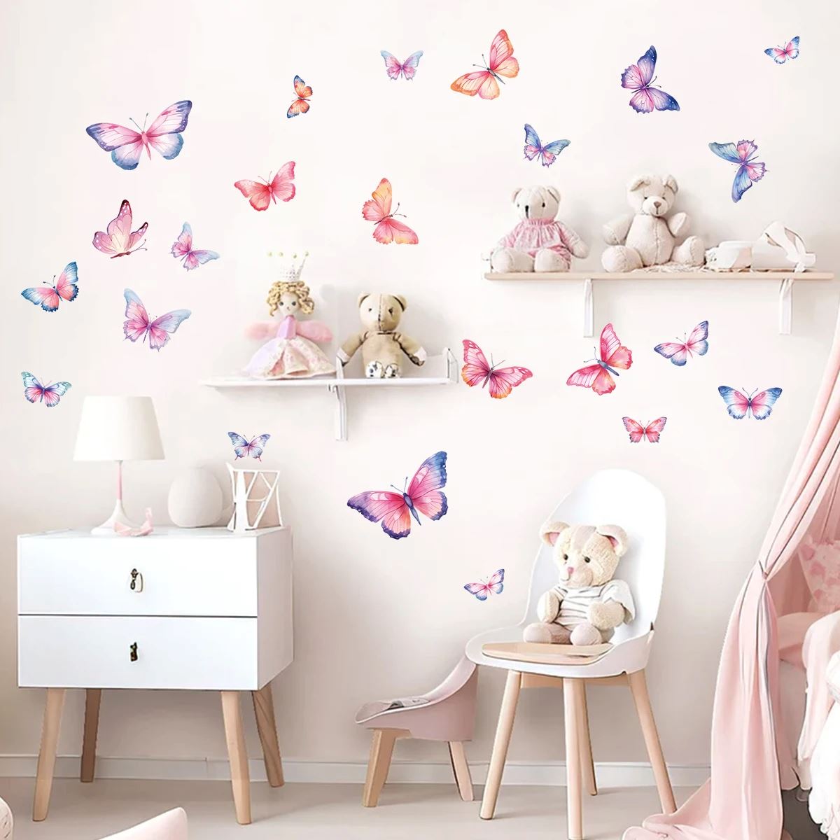 Décoration Murale - ButterfliesSticker™ - MultiColore - Shop Paraiso Bébe