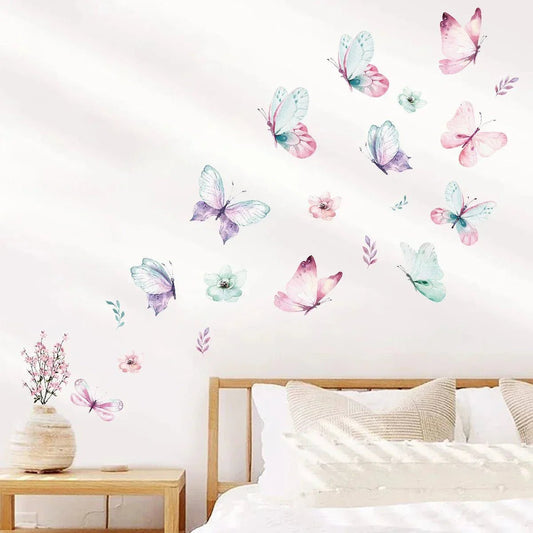Décoration Murale - ButterfliesSticker™ - Vert - Shop Paraiso Bébe