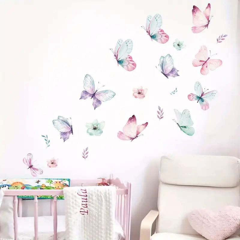 Décoration Murale - ButterfliesSticker™ - Vert - Shop Paraiso Bébe