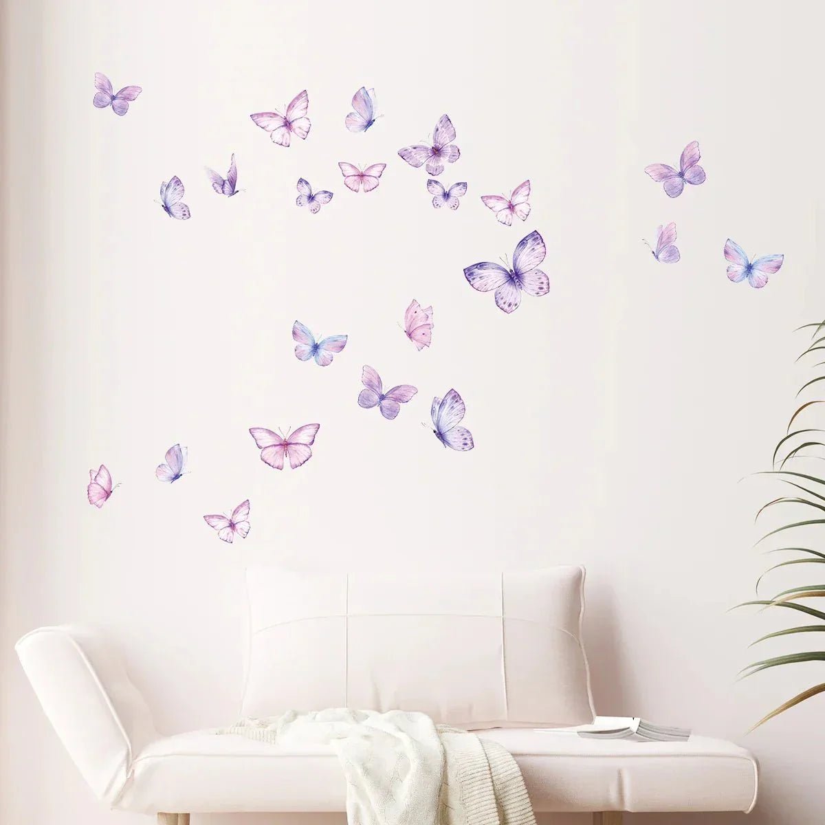 Décoration Murale - ButterfliesSticker™ - Violet - Shop Paraiso Bébe