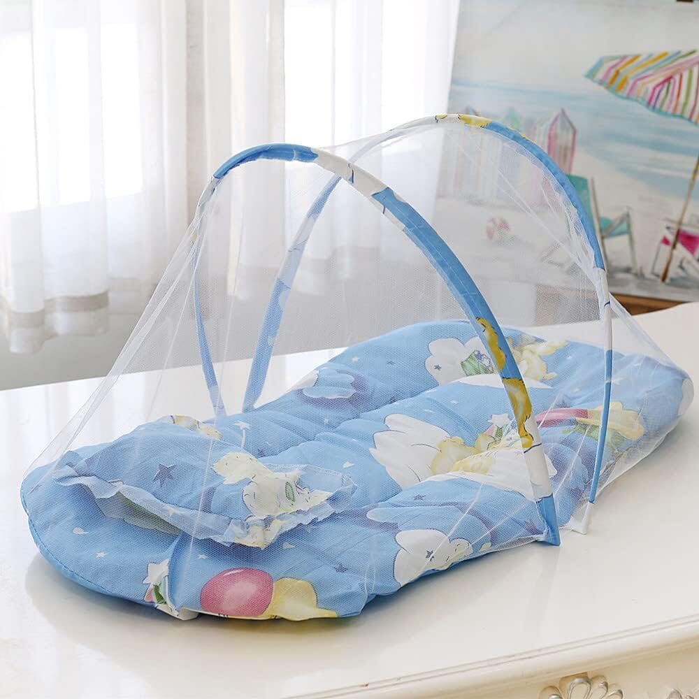Moustiquaire Lit Bébé - SleepNest™ - Bleu - Shop Paraiso Bébe