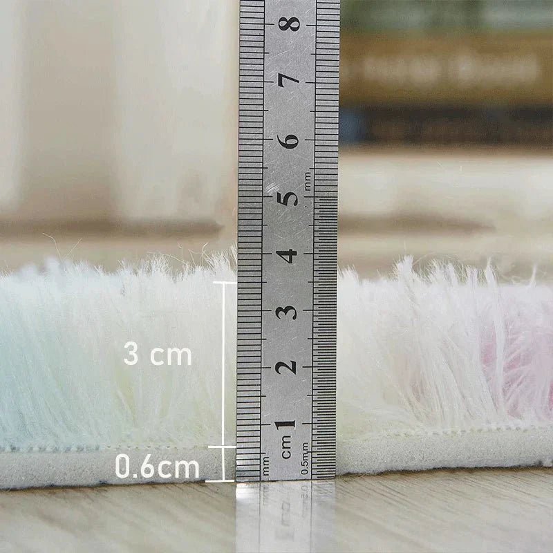 Tapis en Fourrure - HairyRugs™ - Arc - en - ciel - Shop Paraiso Bébe