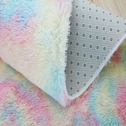 Tapis en Fourrure - HairyRugs™ - Arc - en - ciel - Shop Paraiso Bébe