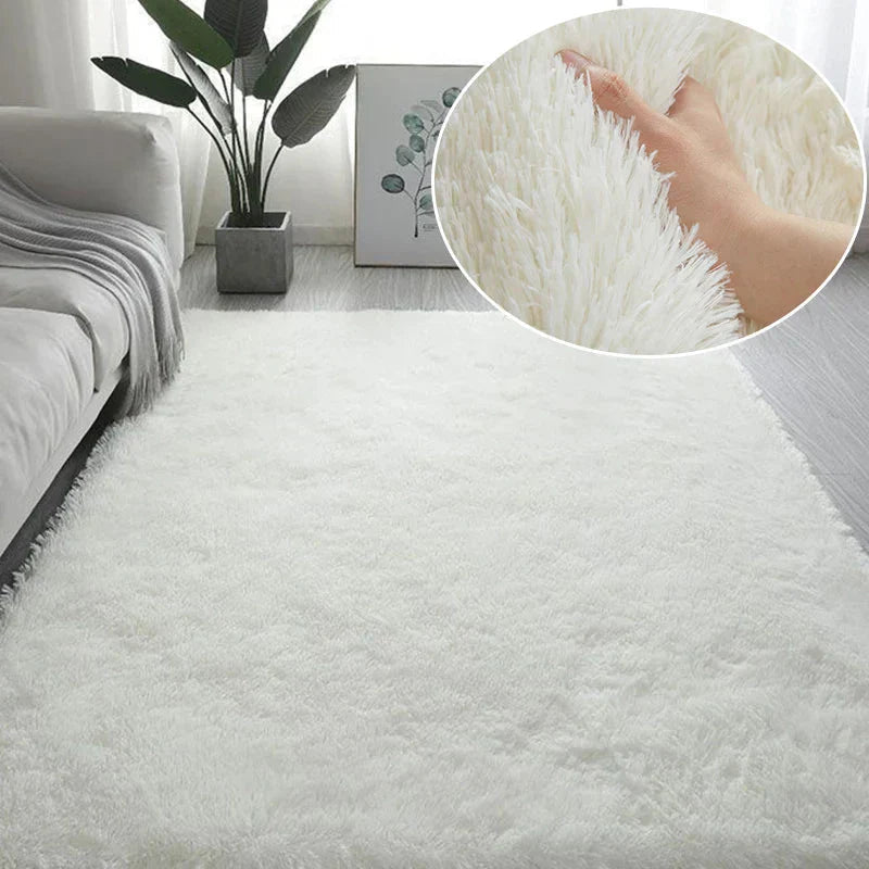 Tapis en Fourrure - HairyRugs™ - Blanc - Shop Paraiso Bébe