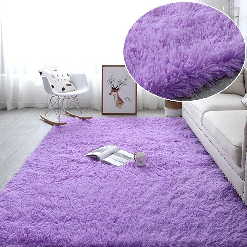 Tapis en Fourrure - HairyRugs™ - Mauve - Shop Paraiso Bébe